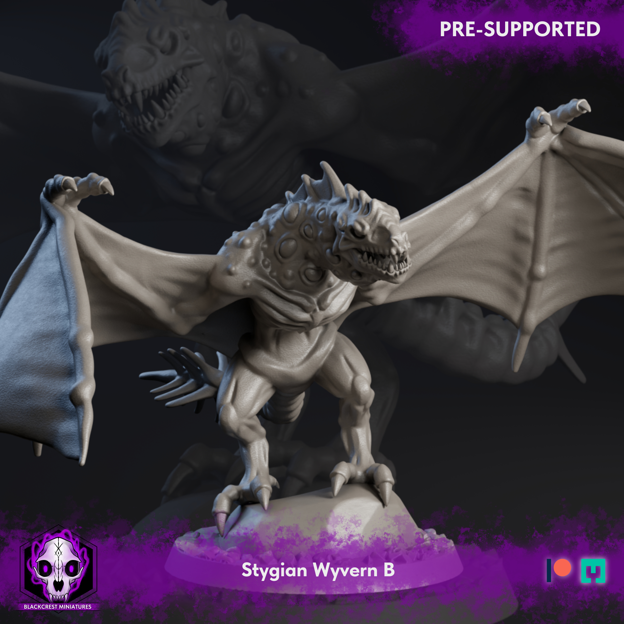 Stygian Scalebound | Wyvern B